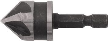 Зенкер конический,легированная сталь,хвостовик под биту, 19 мм. F. 36447
