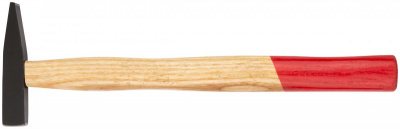 Молоток слесарный 200 гр деревянная ручка. Уп. 6 шт. F. 115022