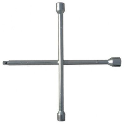 Ключ-крест баллонный, 17 х 19 х 21 х 22 мм, толщина 14 мм. Сиб. 14257  
